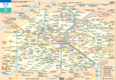 Thursday 8 July, 2010    We caught the 6 line train 2 stations south to Pasteur. Here we changed trains and caught the 12 line train to Abbesses.